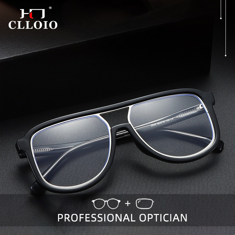 CLLOIO Square TR90 Frame Presc - Mens Fashion Reading Glasses review and price