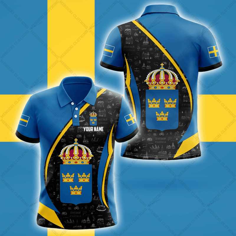 Custom Name Sweden Flag Skull  - Men'S Fashion Names review and price