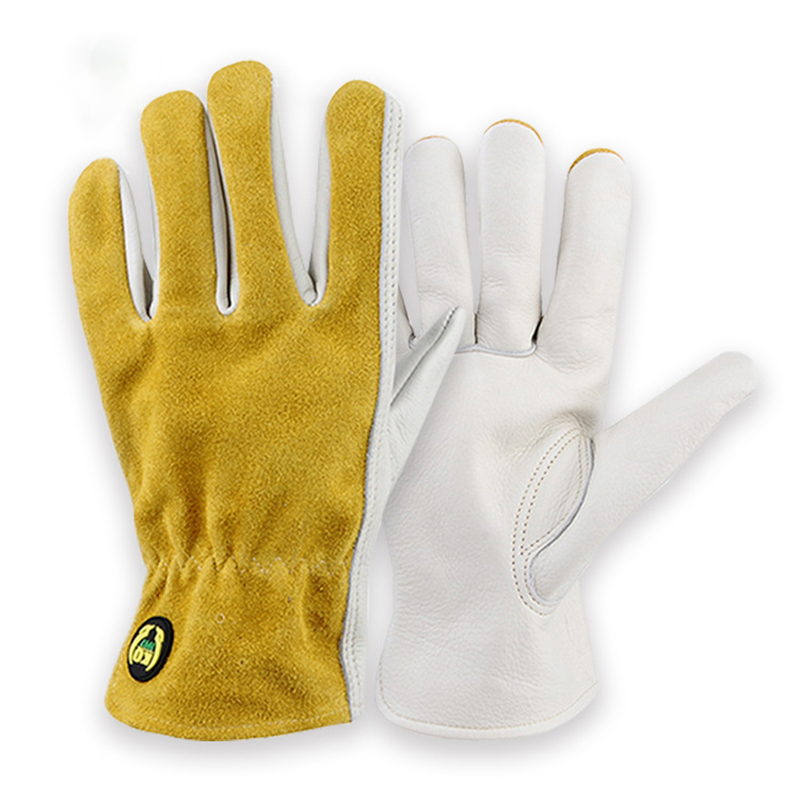 Leather Safety Work Gloves Gar - Driving Gloves Leather review and price