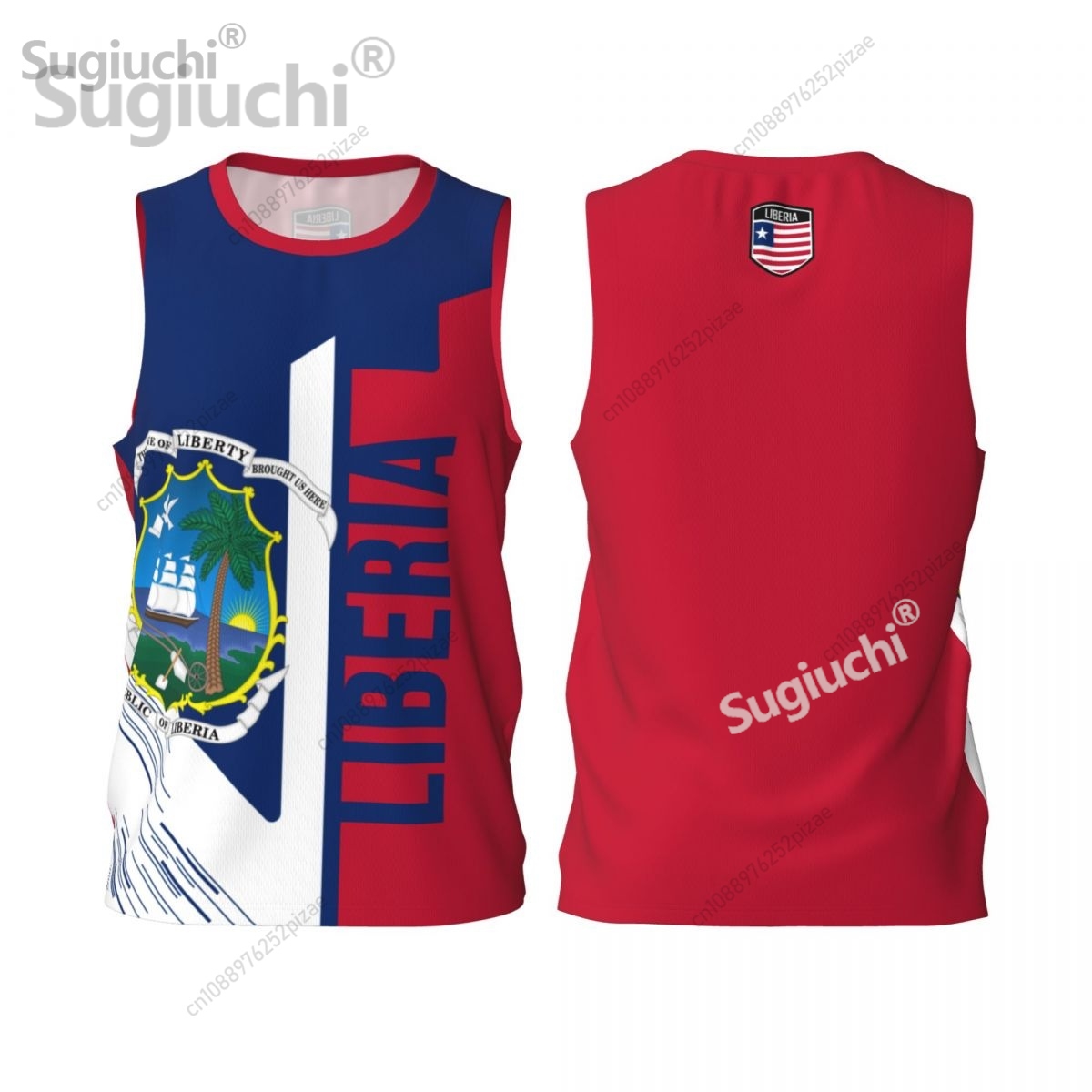 Custom Name Number Liberia 3D  - Men'S Fashion Names review and price