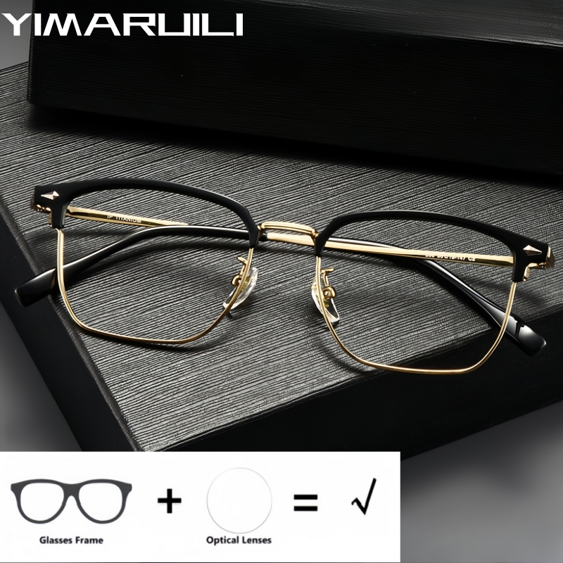 YIMARUILI Fashion Men's Optica - Mens Fashion Reading Glasses review and price