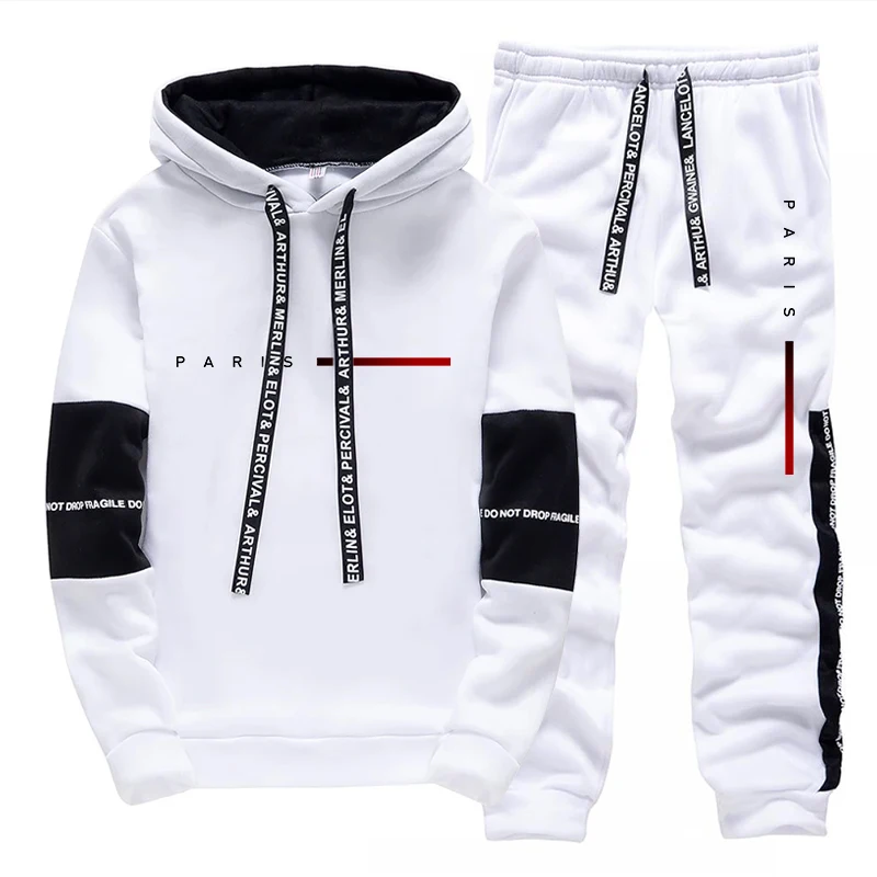 Men's Set Paris Fashion Hoodie - Streetwear Hoodie review and price