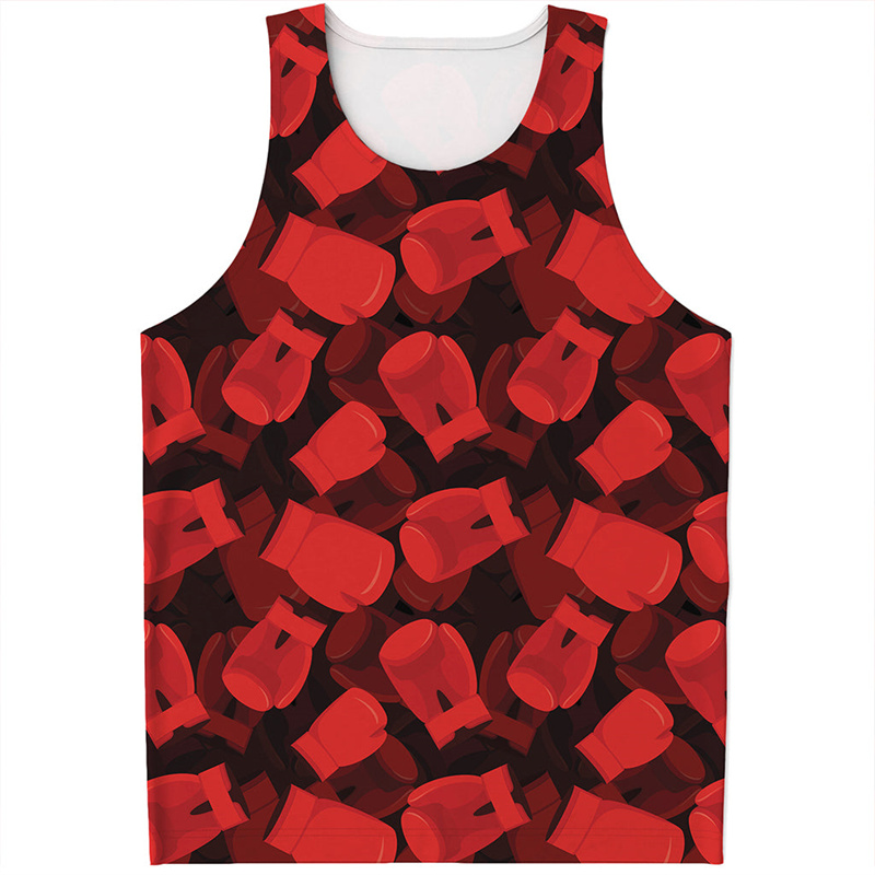 Boxing Gloves 3D Printed Tank  - Men'S Fashion Gloves review and price