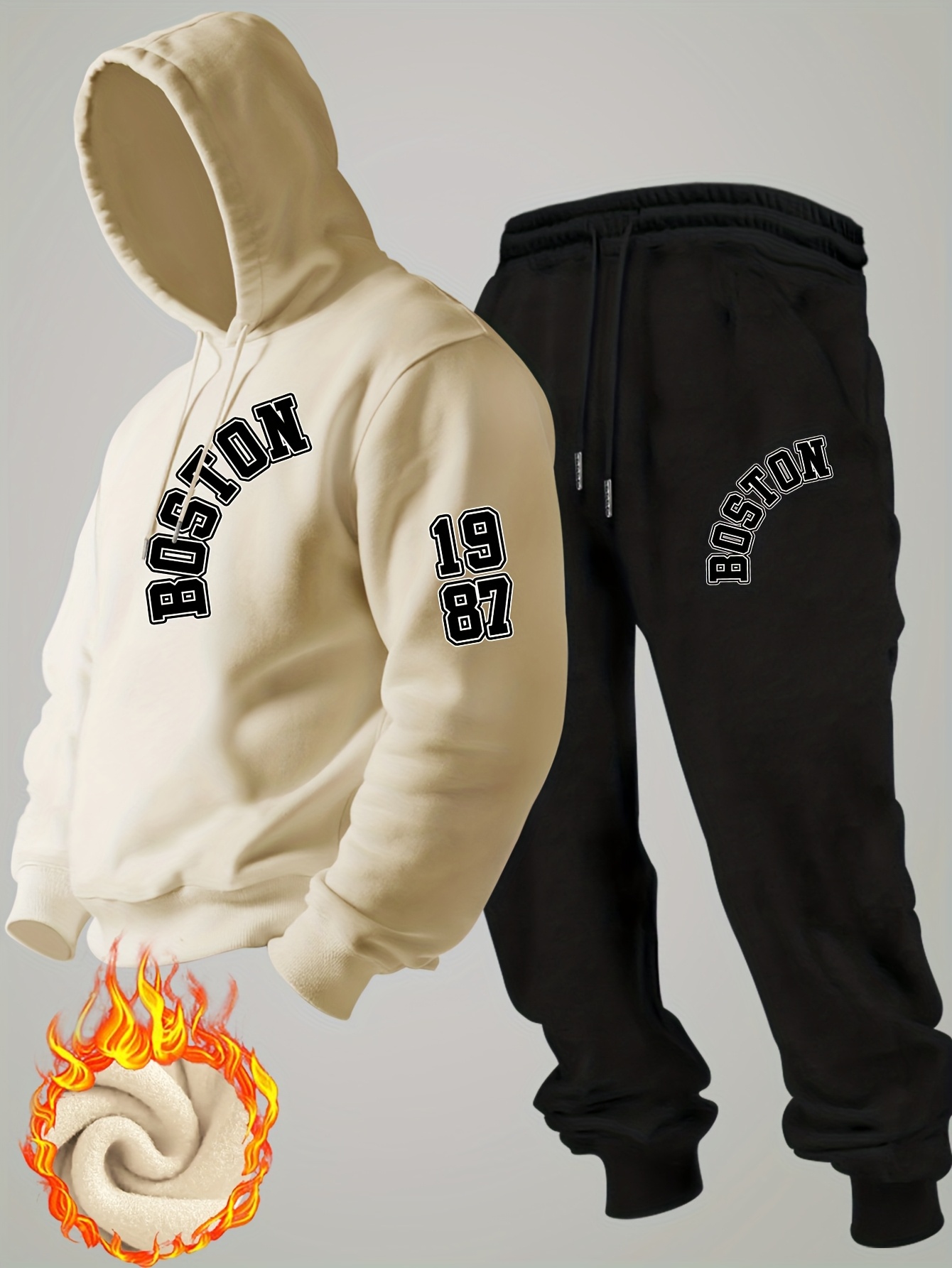 2026 new Men Winter Fleece Hoo - Streetwear Hoodie review and price