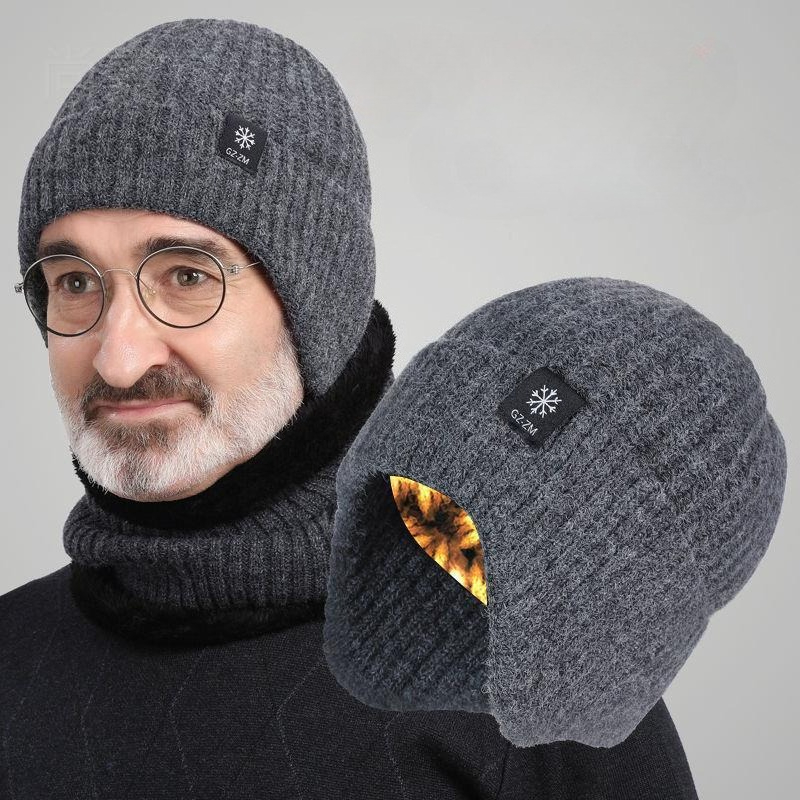 Men Winter Knitted Hat Plush W - Men'S Fashion Gloves review and price