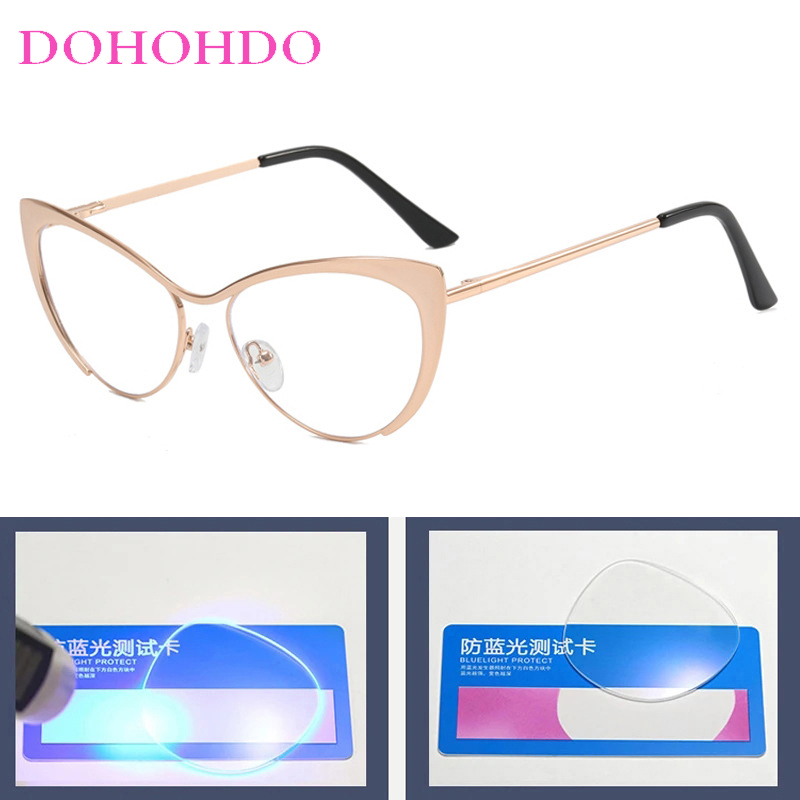 New Luxury Metal Cat Eye Fashi - Mens Fashion Reading Glasses review and price